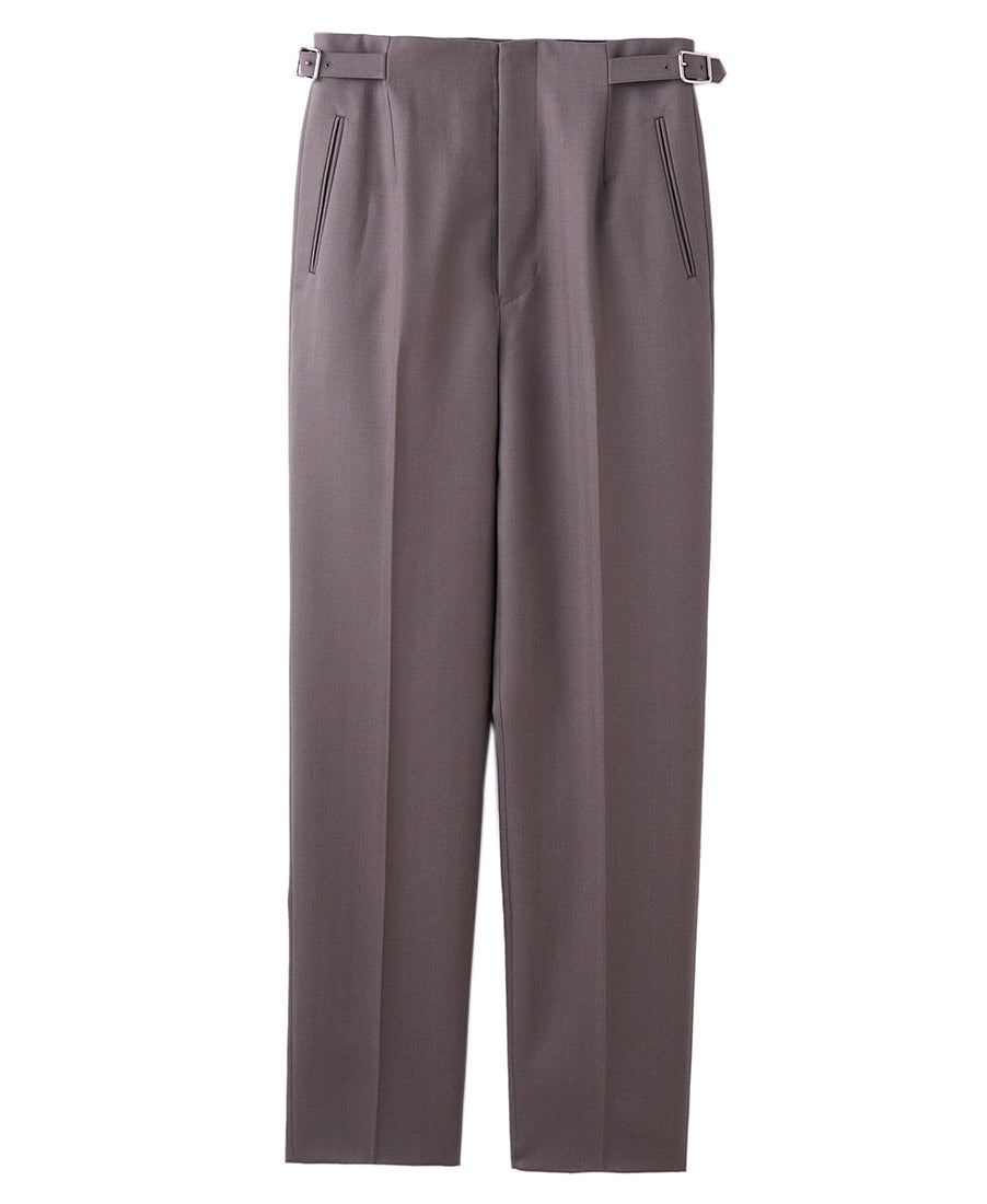 SIDE STRAP TROUSERS / BEIGE