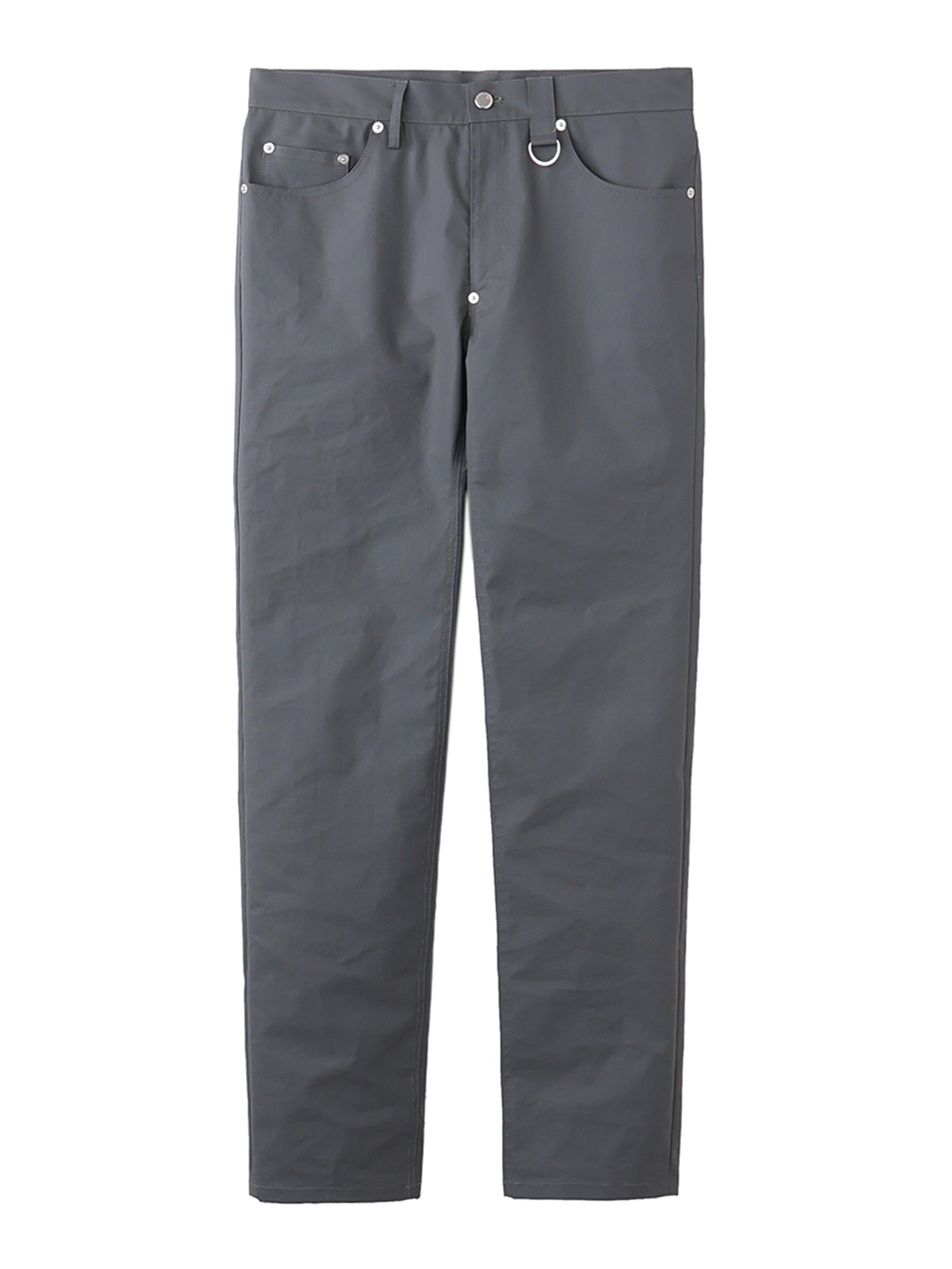 RUBBER COATED 5POCKET PANTS
