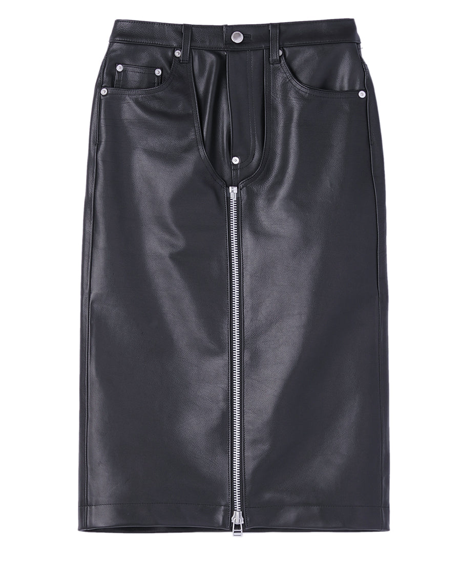 Womens Leather Chaps Skirt