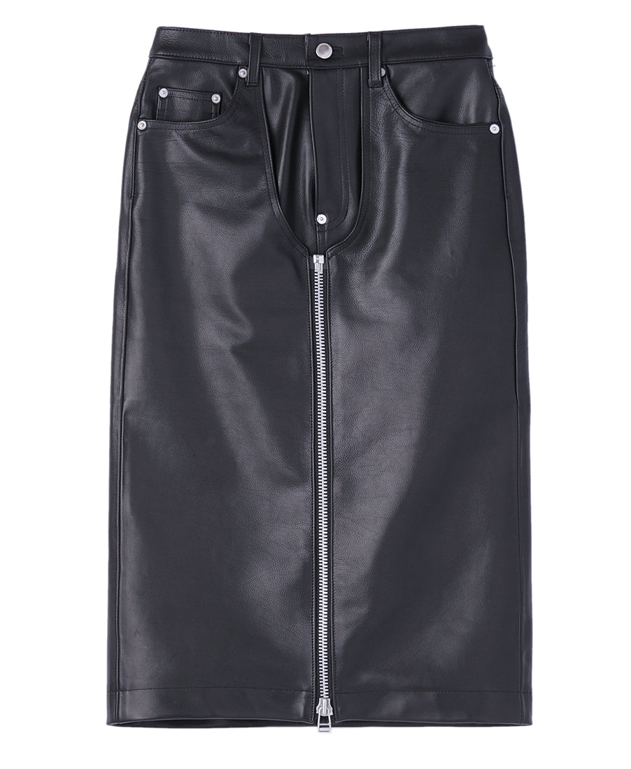 Womens leather chaps skirt