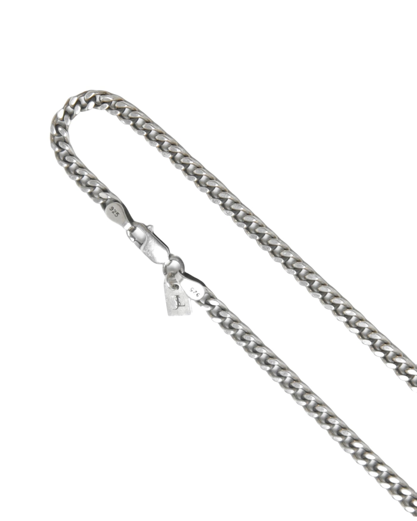 Silver chain long necklace – JOHN LAWRENCE SULLIVAN