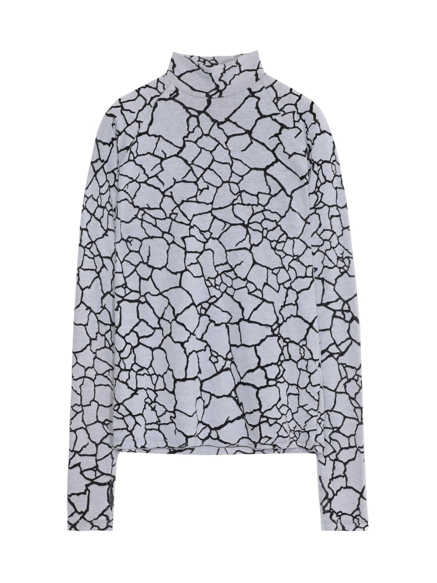 Cracked jersey hi-neck top – JOHN LAWRENCE SULLIVAN