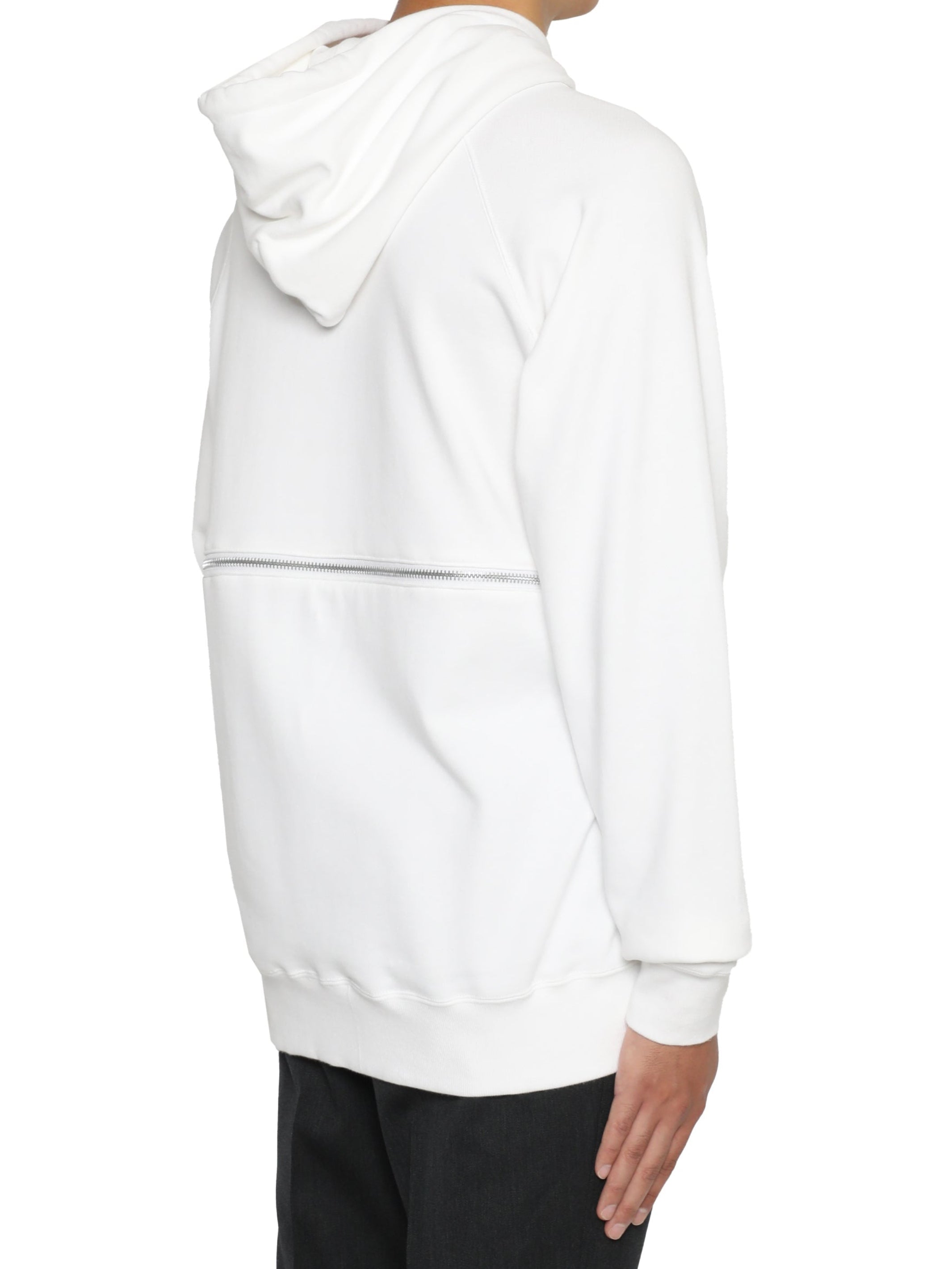 "FRAGILE ACHIEVEMENT OF MY GENERATION" ZIP HOODIE