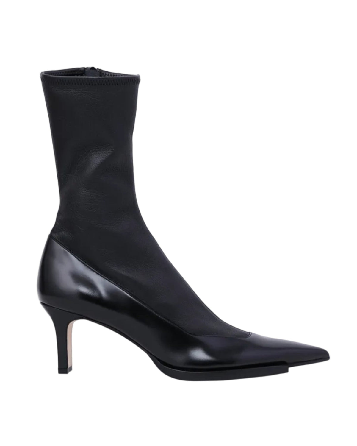 Womens Cut Off Sole Boots | Black
