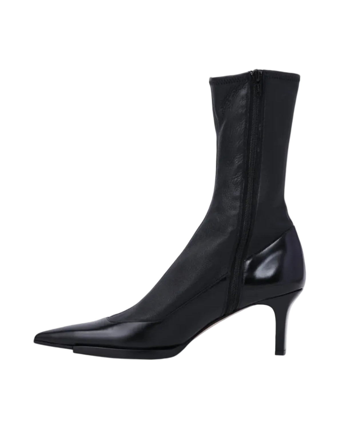 Womens Cut Off Sole Boots | Black