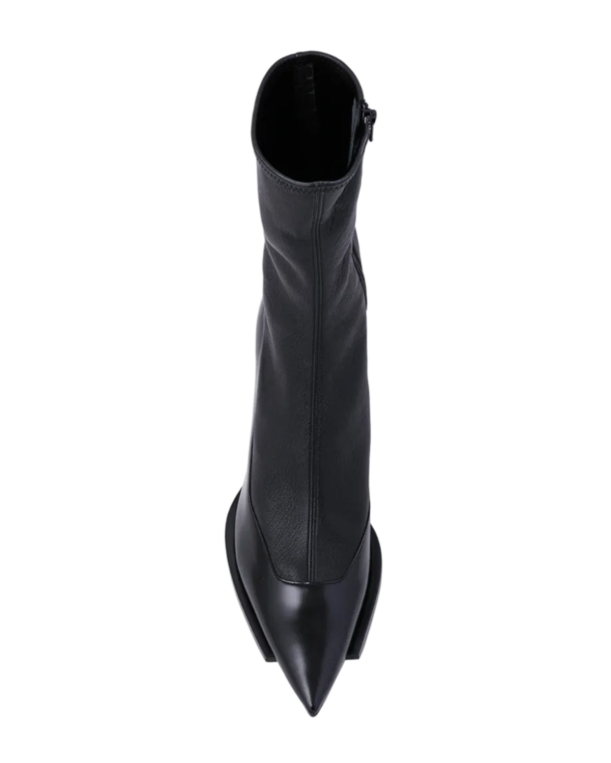 Womens Cut Off Sole Boots | Black