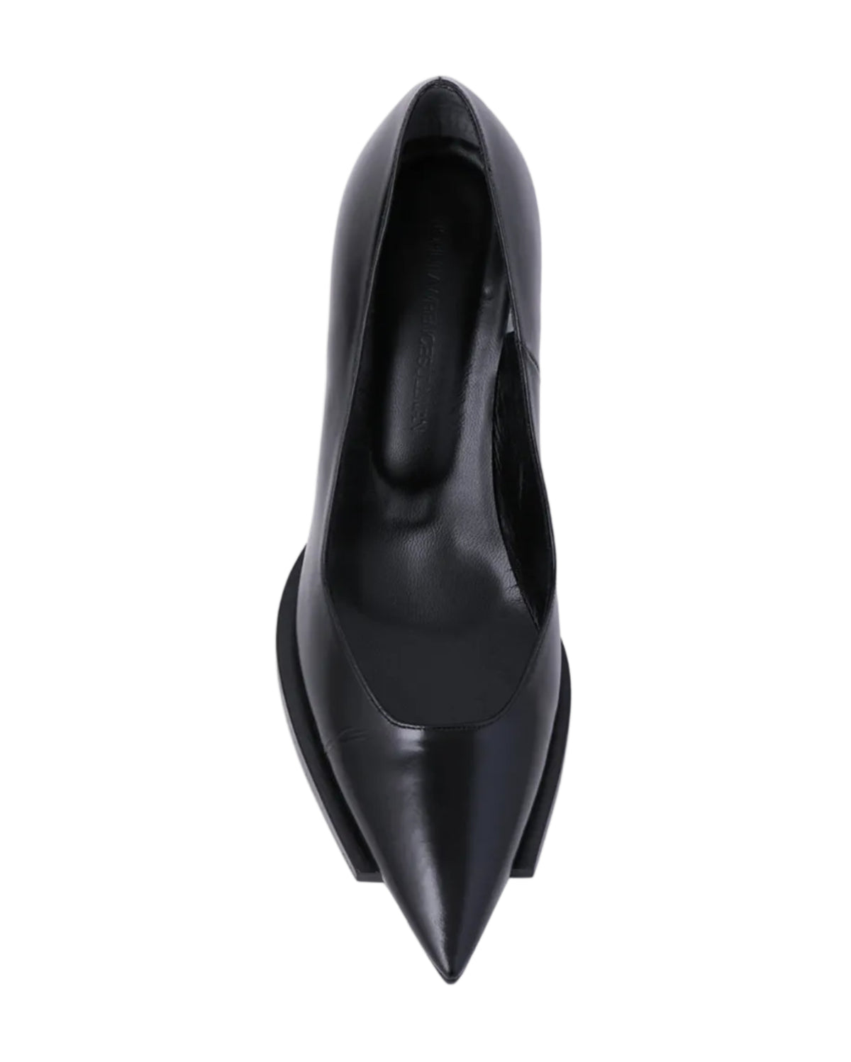 Womens Cut Off Sole Pumps | Black