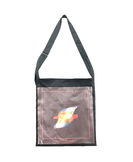 Invisible printed tote bag
