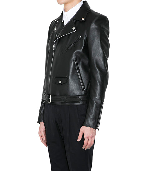 Lambskin rider's jacket