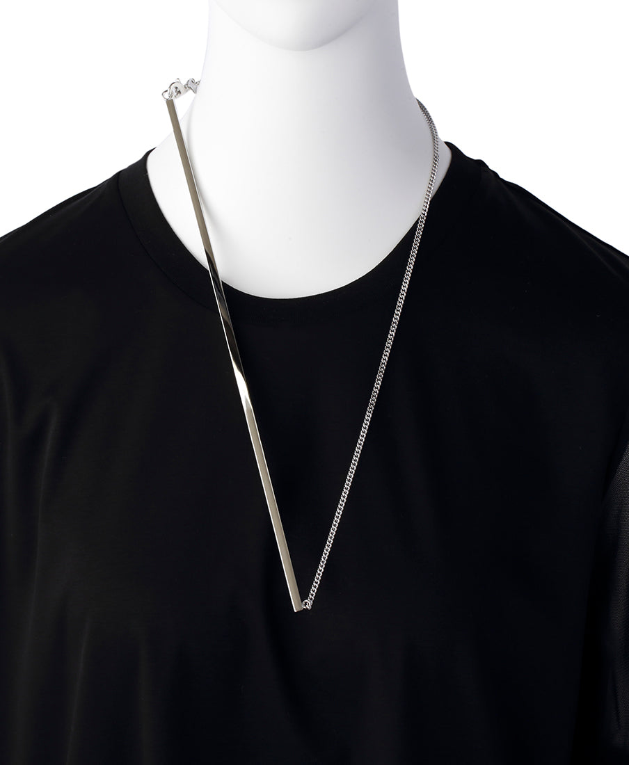 Pipe & Chain Necklace