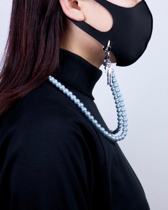 Pearl 3way Mask Holder | Blue