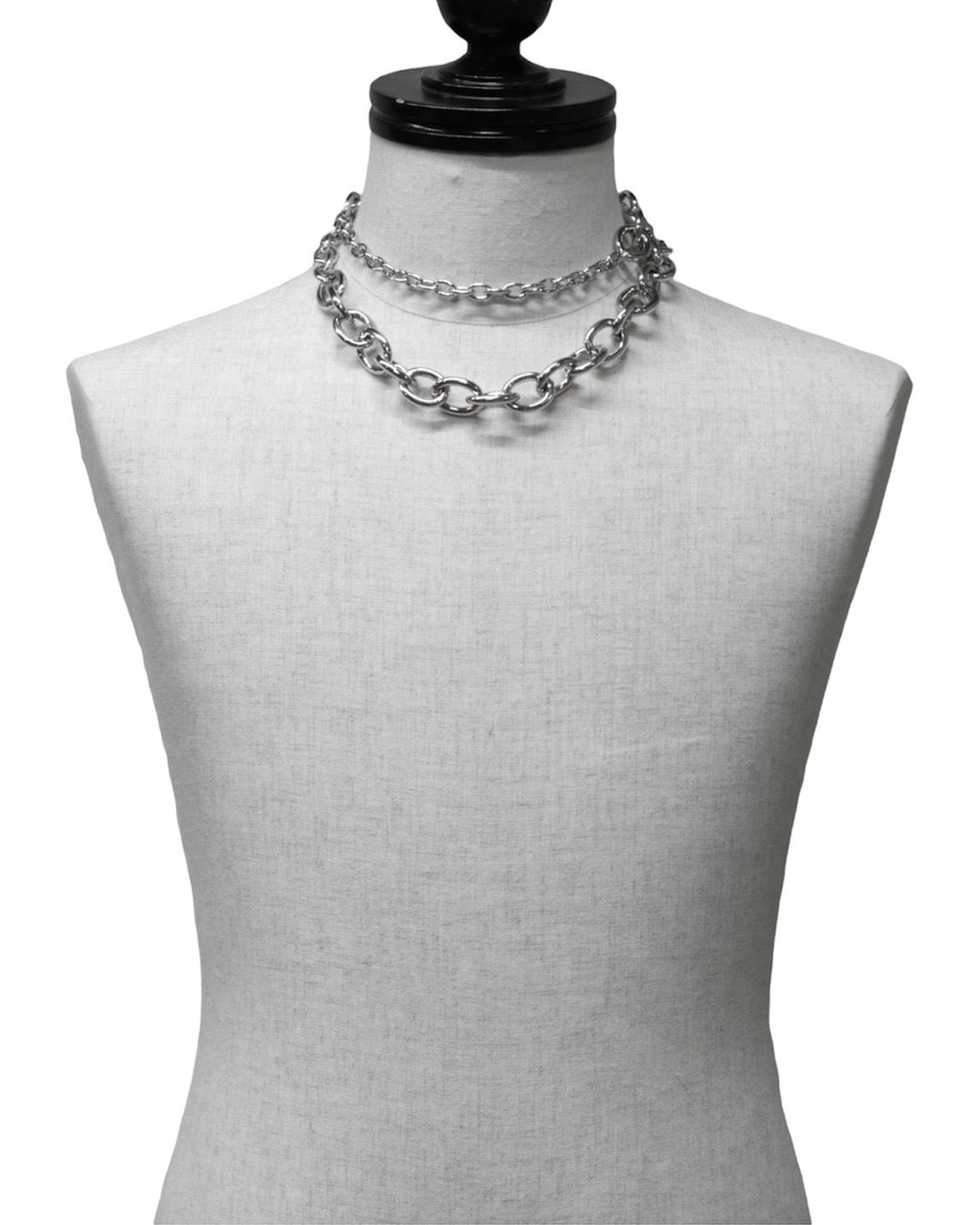 Mix Chain 3way Necklace (Large)