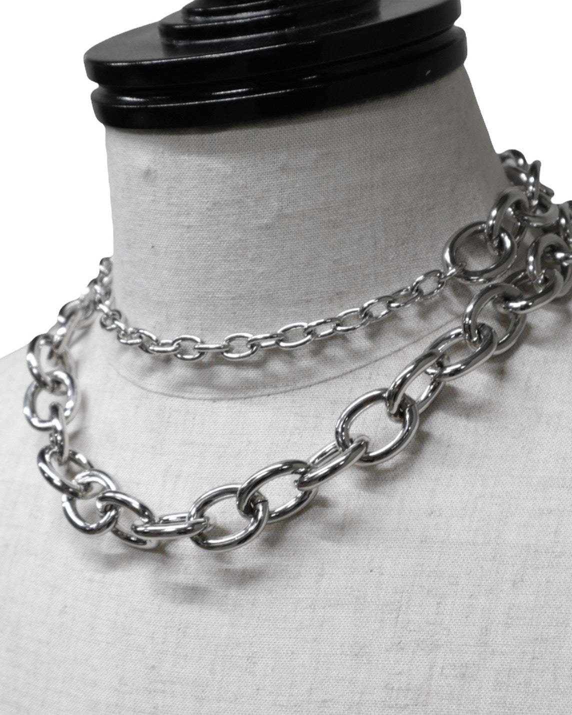 Mix chain 3way necklace (large) – JOHN LAWRENCE SULLIVAN