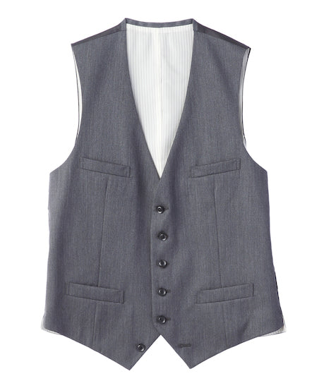 Wool single vest – JOHN LAWRENCE SULLIVAN