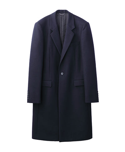 Melton chesterfield coat