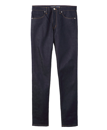 Rigid Denim Tapered Pants