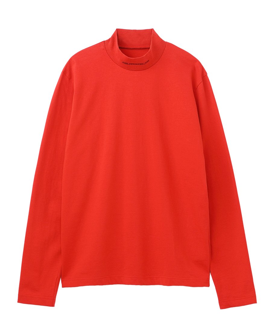 Logo jacquard hi-neck top