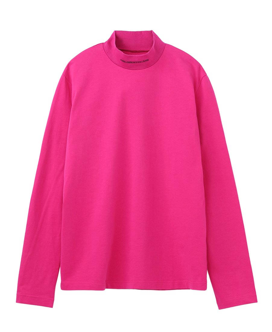 Logo jacquard hi-neck top