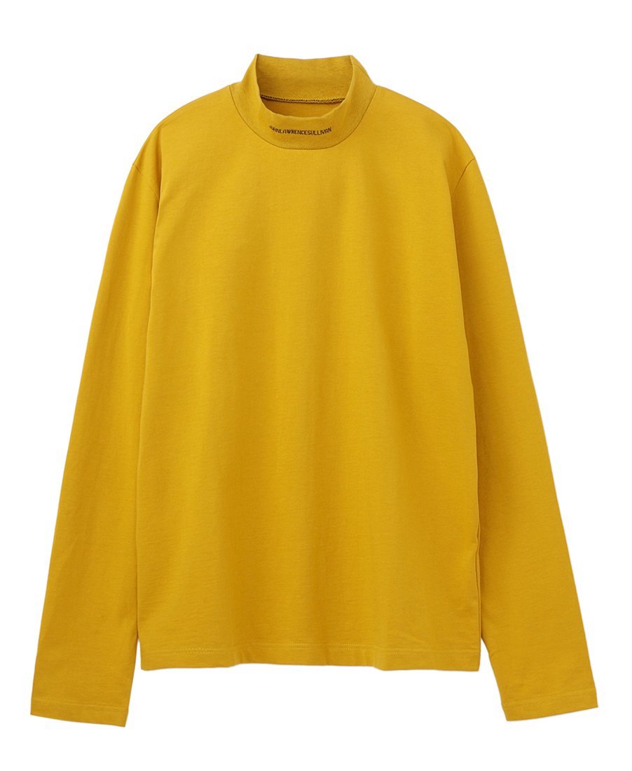 Logo jacquard hi-neck top