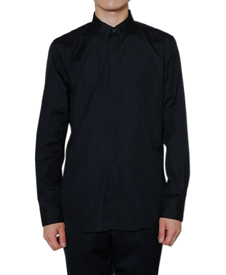 BroadCloth Button Down Shirt | Black – JOHN LAWRENCE SULLIVAN