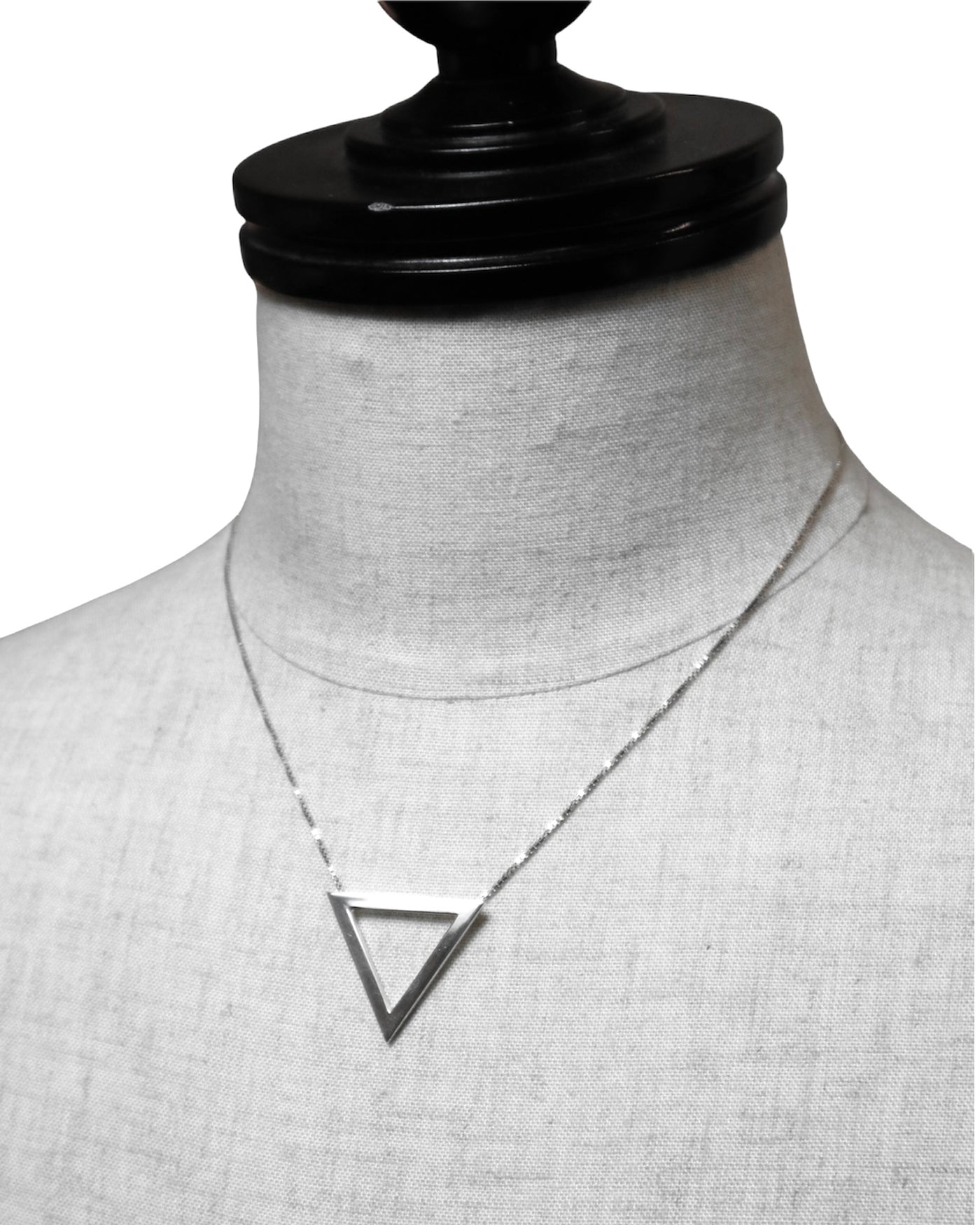 Triangle Necklace | Silver – JOHN LAWRENCE SULLIVAN