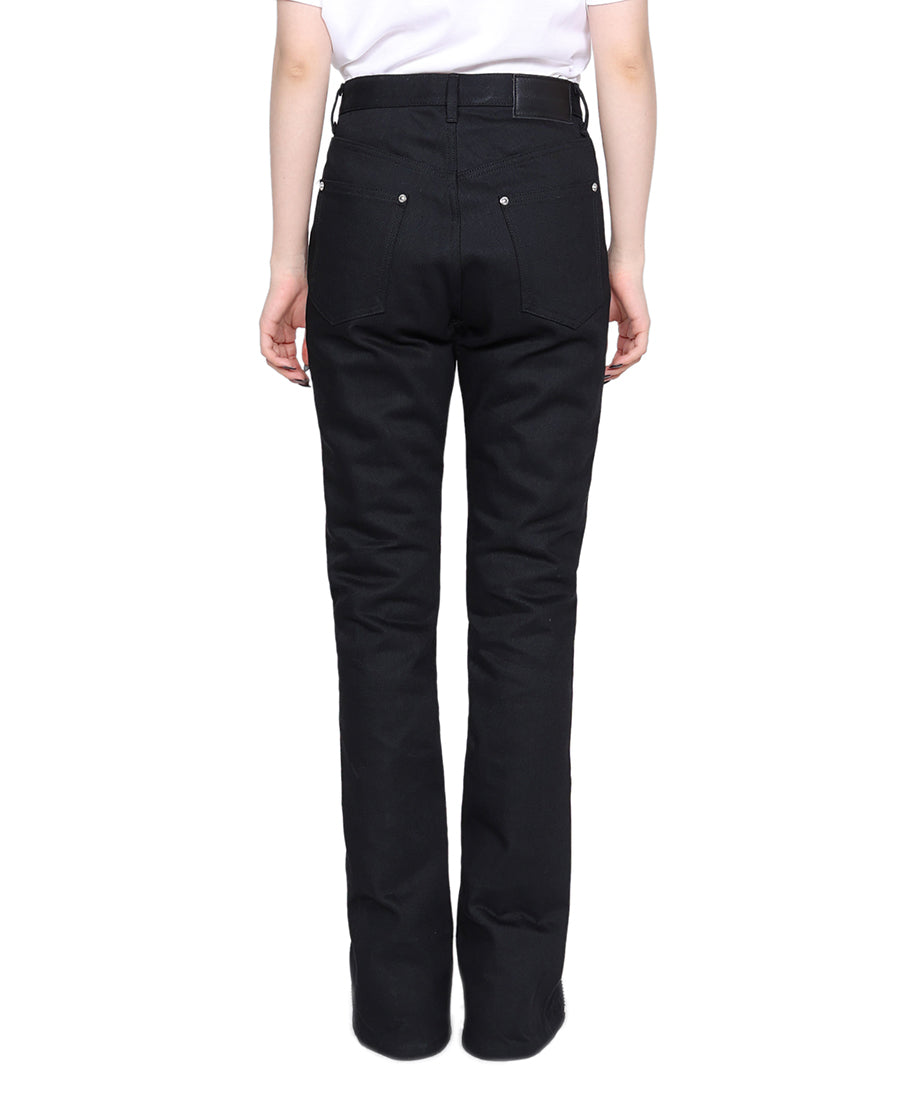 Womens rigid denim zipped pants – JOHN LAWRENCE SULLIVAN